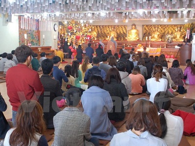 Vietnamese Buddhists in RoK pray for homeland’s sea and islands