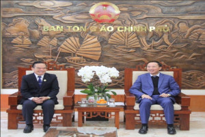 Religious delegations extend Tet greetings to GCRA (continued)