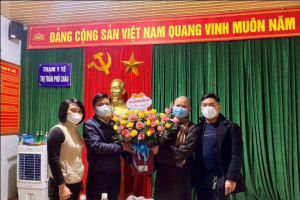 VBS in Ha Tinh province’s Huong Son district extends greetings to doctors on Vietnamese Doctors’ Day