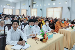 Enhancing knowledge of belief and religious laws  for key religious in An Giang