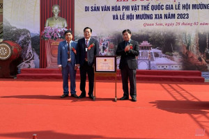 Muong Xia Festival 2023 in Thanh Hoa honored as national intangible cultural heritage