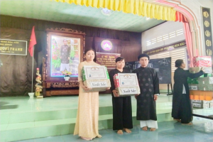 Tenet course of Hoa Hao Buddhist church concluded in Ben Tre
