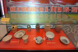 Exhibition displays 500 Buddhist artifacts, images in Bac Giang