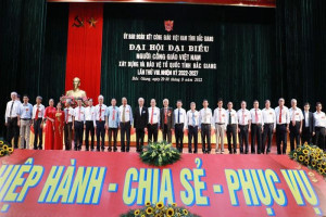 Congress of Catholics for national construction & defense in Bac Giang convened