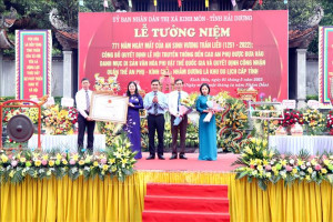 Cao An Phu temple festival in Hai Duong named as national intangible cultural heritage