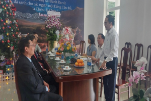 Home Affairs Minister Vũ Chiến Thắng pays visit to Evangelical Church in Dak Lak ahead Christmas 2023