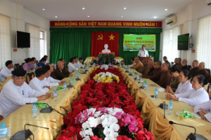 Pre-Tet meetings with key religious held in localities