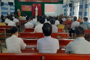 Dissemination of religious law to key religious followers in Dong Nai’s Trang Bom district