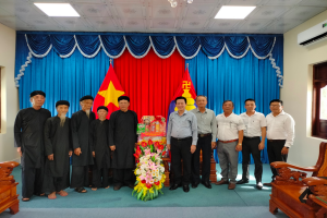  Government religious committee extends pre-Tet to religious organizations in An Giang