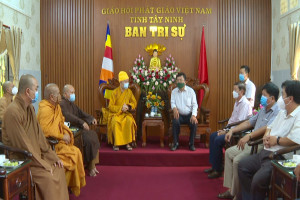 Provincial authorities of Tay Ninh & Bac Ninh extend Vesak greetings to local VBS Chapters  