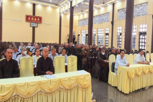 Dissemination of state laws on belief & religion to Buddhists in Binh Duong