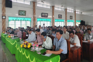  Hoa Hao Buddhist Church in An Giang holds year-end conference