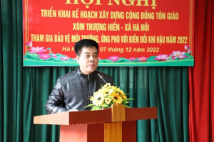 Environment protection movement launched in Catholic community in Hanoi’s Thuong Tin district