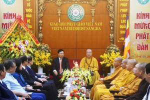 Permanent Prime Minister extends Buddha’s Birthday greetings to VBS