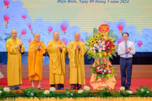 Deputy Minister Vũ Chiến Thắng extends congratulations to 10th founding anniversary of VBS chapter in Dien Bien