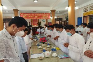 Ante-Creation Caodai Church in Tien Giang reviews religious affairs 2021