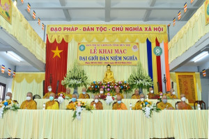 Buddhist ordination conference held in Ben Tre