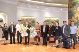 The working visit of Lao Front for National Construction to Vietnam