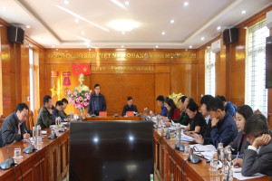 Government Religious Committee meets with authorities of Mu Cang Chai district