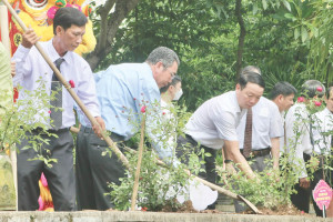 Religious communities in Hue plant roses in ancient capital