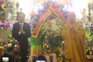 Deputy Minister of Home Affairs attends celebration of Buddha’s Birthday 2022