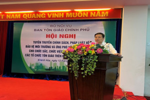 GCRA holds conference on environmental protection in Khanh Hoa