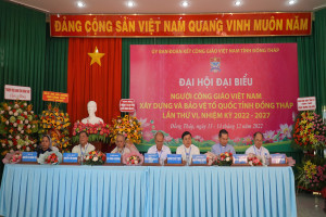 6th congress of Catholics for national construction and defense in Dong Thap