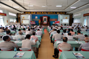 Hoa Hao Buddhists share experiences in construction of rural bridges in Southwest region