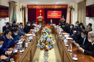 Committee for Catholic solidarity in Ha Tinh reviews patriotic emulation movement