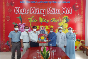 Islamic community in An Giang extends Tet greetings to provincial religious committee