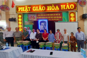 Dissemination of Law on Belief & Religion to Hoa Hao Buddhists