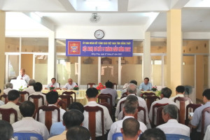 Catholics Solidarity Committee in Dong Thap reviews six-month work