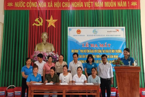 Women Union in Quang Tri province’s Hai Lang district establishes practical models for environment protection