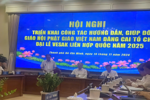 Conference on implementing work of guiding VBS to host UN Vesak celebration 2025 in Vietnam