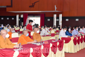 VFF in Soc Trang holds pre-Tet meeting with religious dignitaries