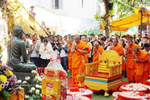 Khmer people in HCMC gather to celebrate Chol Chnam Thmay festival