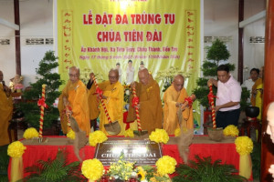 Reconstruction of Tien Dai Pagoda in Ben Tre started