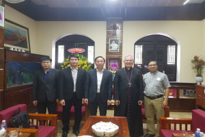  GCRA leader extends pre-Tet visits to religious organizations in Da Nang