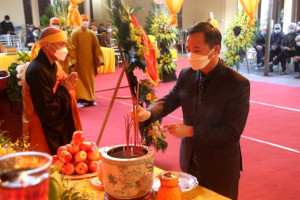 GCRA leader pays tribute to Most Venerable Thích Thanh Đàm