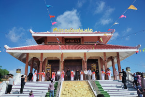 Inauguration of Hoa Hao Buddhist temple in An Giang