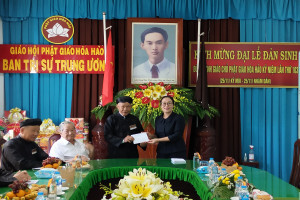 Government religious committee extends congratulations to Birthday Anniversary of Hoa Hao Buddhism’s Founder