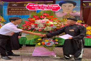 Hoa Hao Buddhists in Ca Mau celebrate Birthday Anniversary of Hoa Hao Buddhism’s Founder