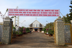 Vaccination for locals and ethnic minorities at Hoa Nam parish under Ban Me Thuot diocese