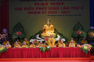 Provincial-level Buddhist congress held in Thai Nguyen, Ho Chi Minh City and Long An