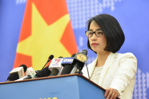 Vietnam voices objection to Chinese military drills near Hoang Sa
