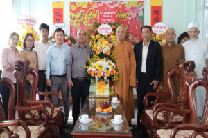  Religious organizations in Gia Lai congratulate VFF on its 92 founding anniversary