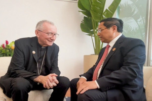 Prime Minister meets with Vatican Secretary of State Cardinal Pietro Parolin on sidelines of G20 Summit in Brazil