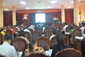 Bac Kan holds training on mass mobilization work