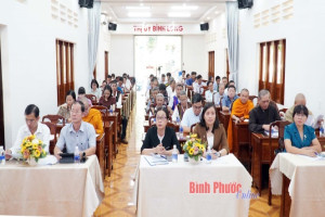 Religions in Binh Long contributes over 1.6 billion VND for social charities in 2022