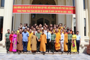 Outstanding Buddhists in Quang Ninh honored for national security contributions